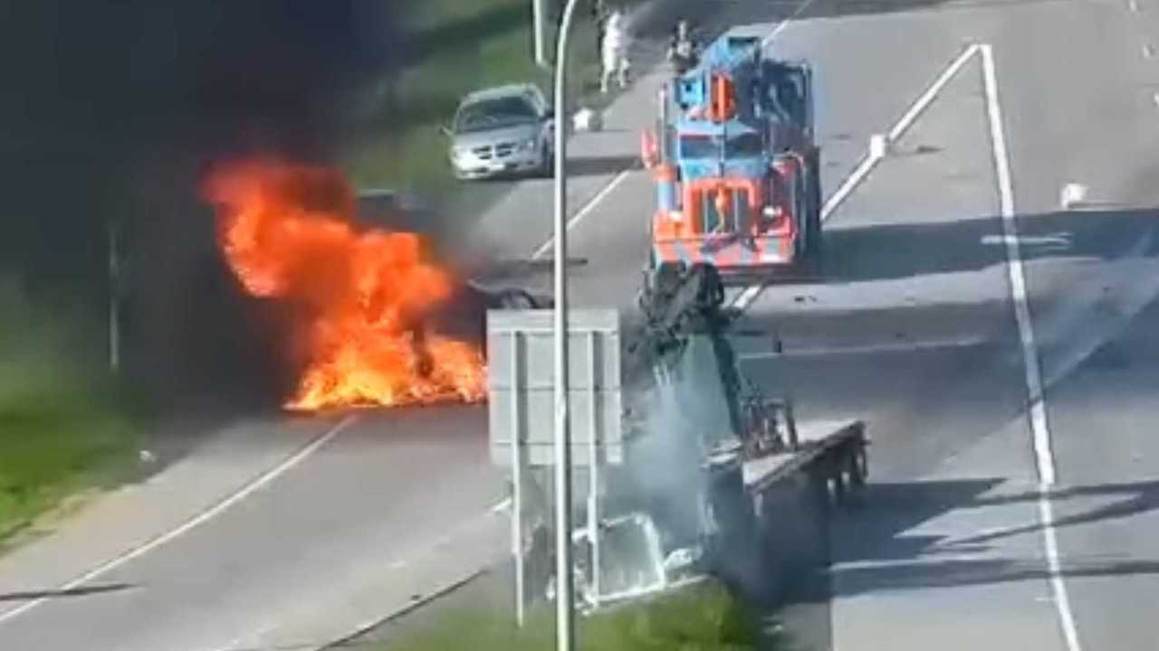 Minnesota Semi Chevy Crash Video