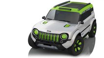 Recreación Jeep Renegade eléctrico