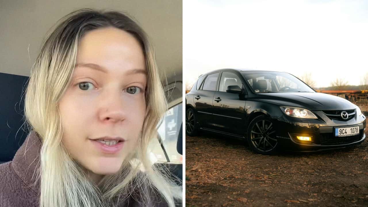 Woman’s 20-year-old Mazda