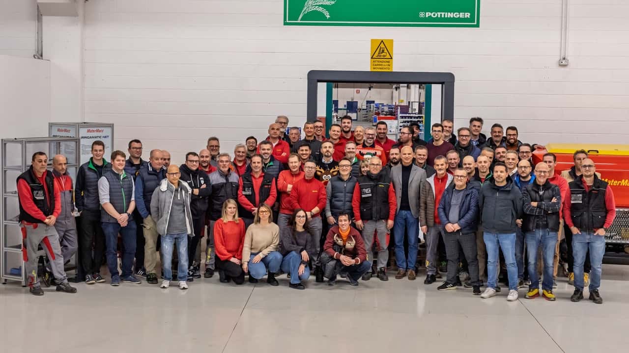 Pöttinger celebra il restyling dello stabilimento MaterMacc