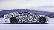 Jaguar GT (Prototyp) bei Wintertests