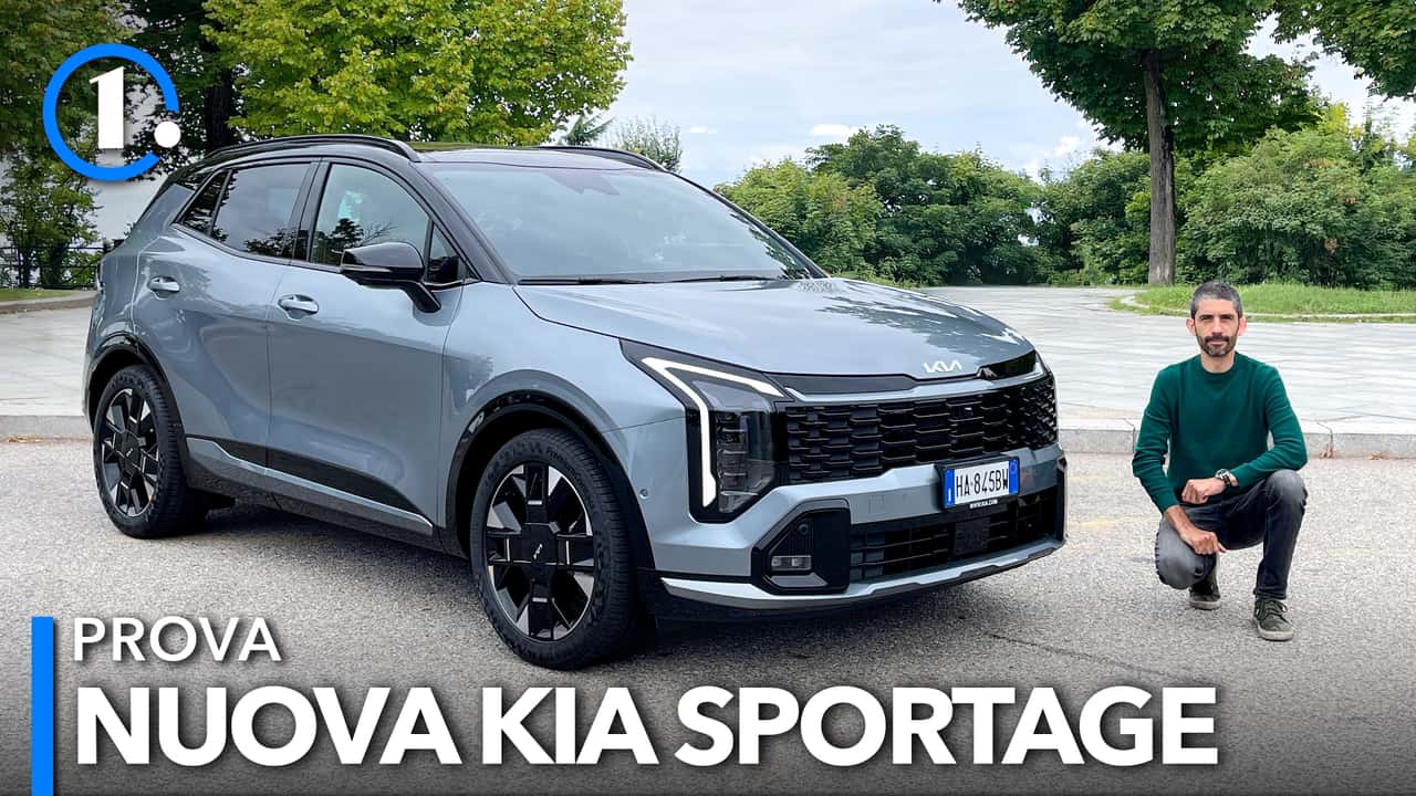 Tappetini Auto Su Misura Per Kia Sportage Hybrid 2021-2025 – Set 4 Pezzi, Nero, Antiscivolo