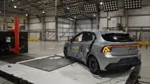 MG4 EV Urban 2026, em teste de colisão
