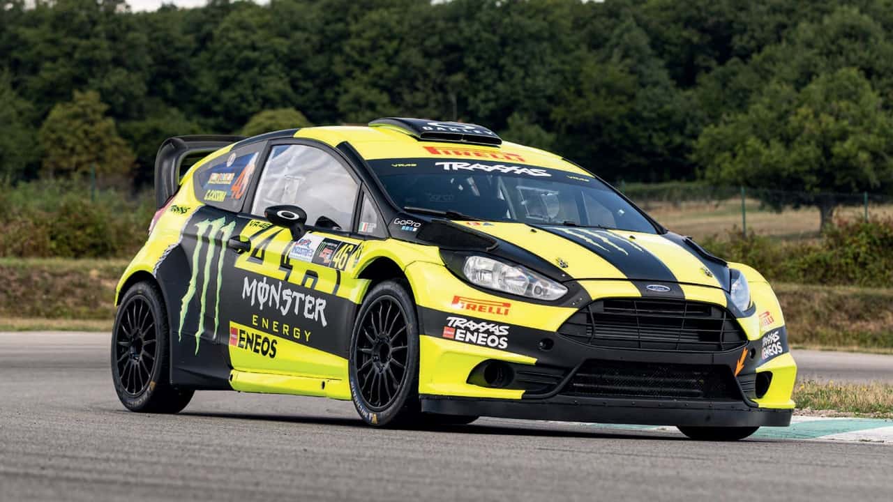 La Ford Fiesta da rally di Valentino Rossi è in vendita