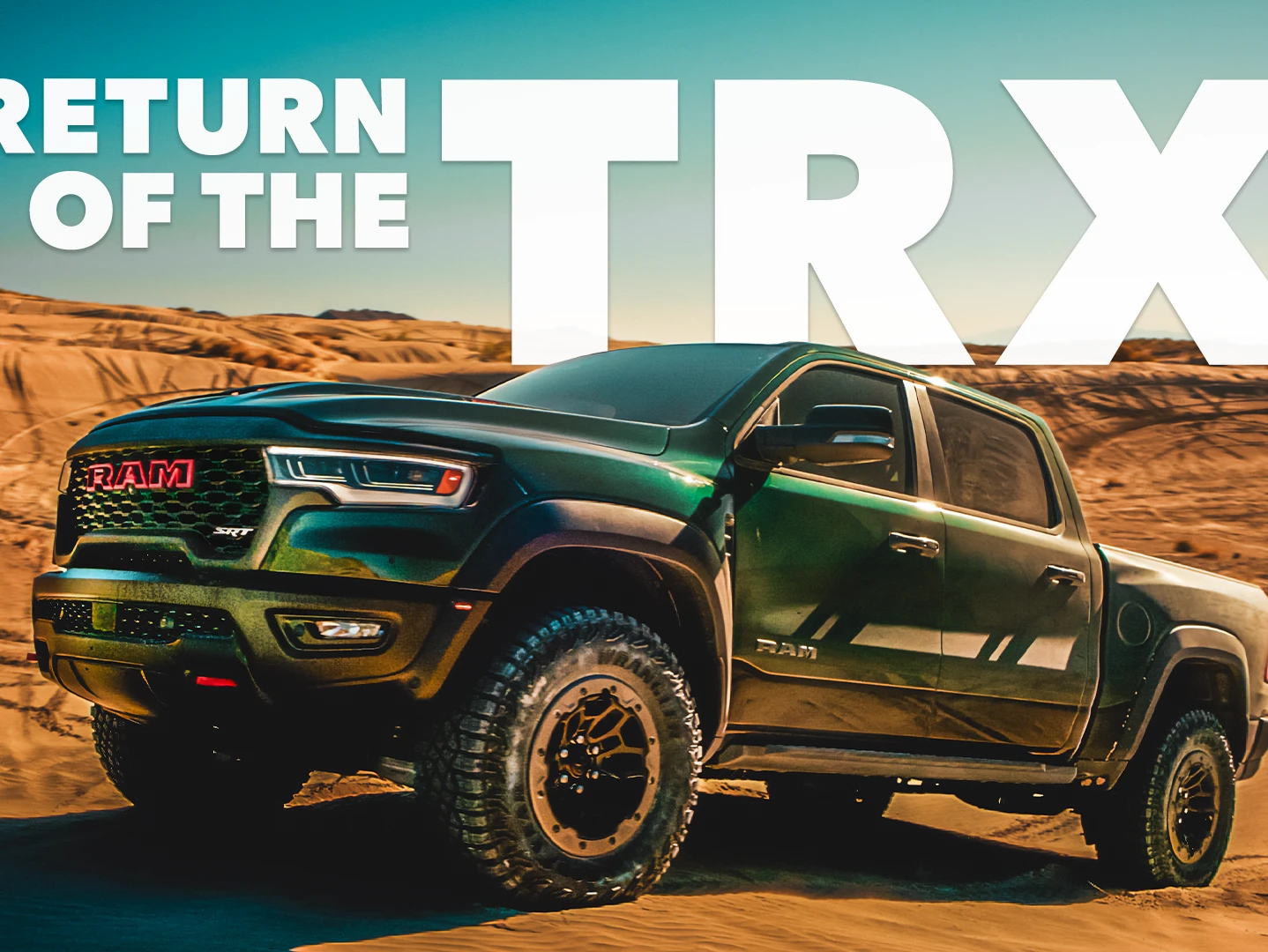 2027 Ram TRX Revealed: Now With 777 Horsepower