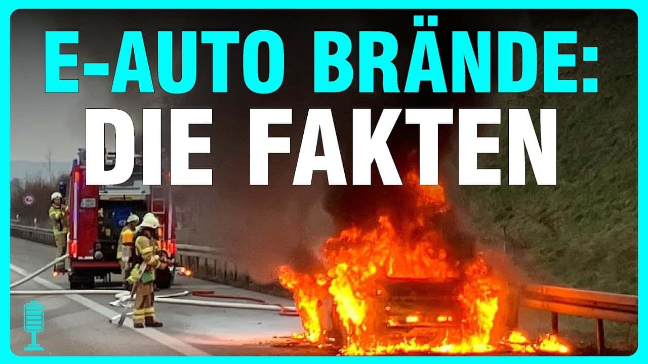 Experten: Brände bei E-Autos viel seltener als bei Verbrennern