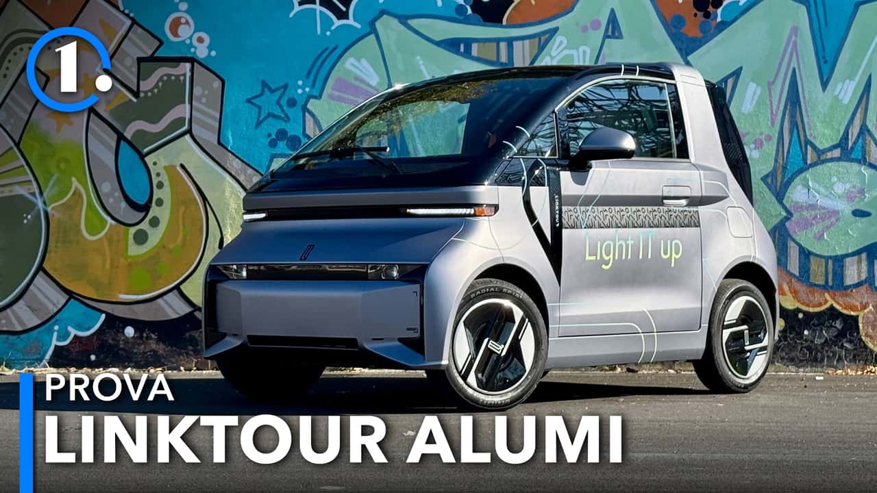 Linktour Alumi, prova del quadriciclo che si guida come un'auto