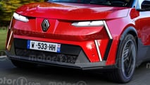 Renault Scenic E-Tech Electric (2027), Rendering von Motor1.com