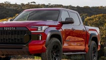Toyota Tundra TRD 'Hammer' Rendering By Motor1