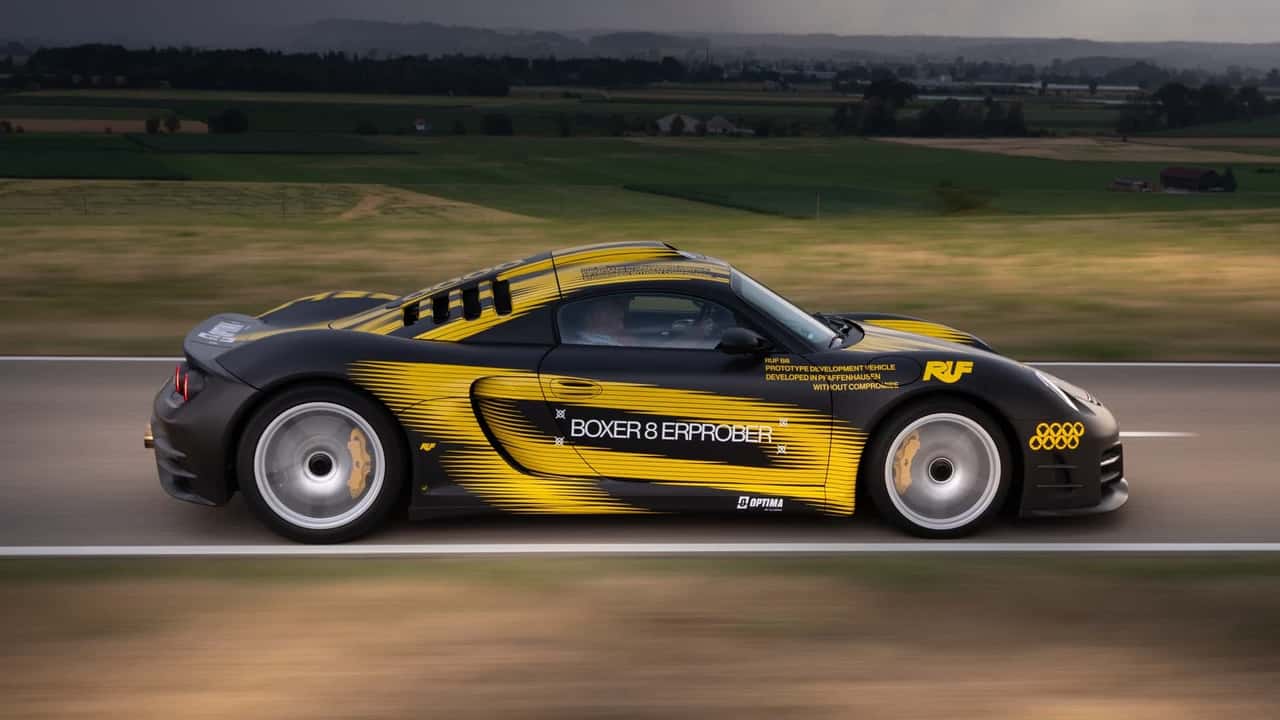 Goodwood: Ruf apresenta motor boxer de 8 cilindros e mais de 1.000 cv