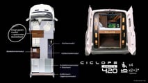 Ciclope Mencia 420 (2026) auf Ford Transit