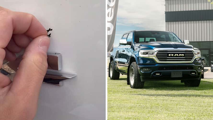 Man Buys Ram Truck. Then He Notices This Common Dealership Gimmick, And Takes Matters Into His Own Hands To Fix It
