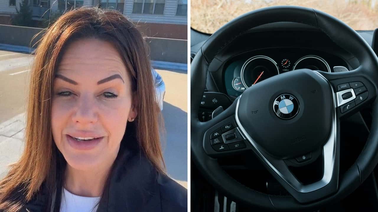 Saleswoman says you can lease a BMW for shockingly little per month, with zero down