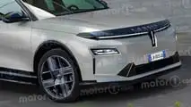 Lancia Gamma (2027), el render de Motor1.com