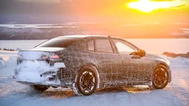BMW i3: la berlina de la Neue Klasse durante las pruebas de conducción en Arjeplog