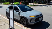 Novo Chevrolet Sonic é flagrado na cor cinza em São Paulo