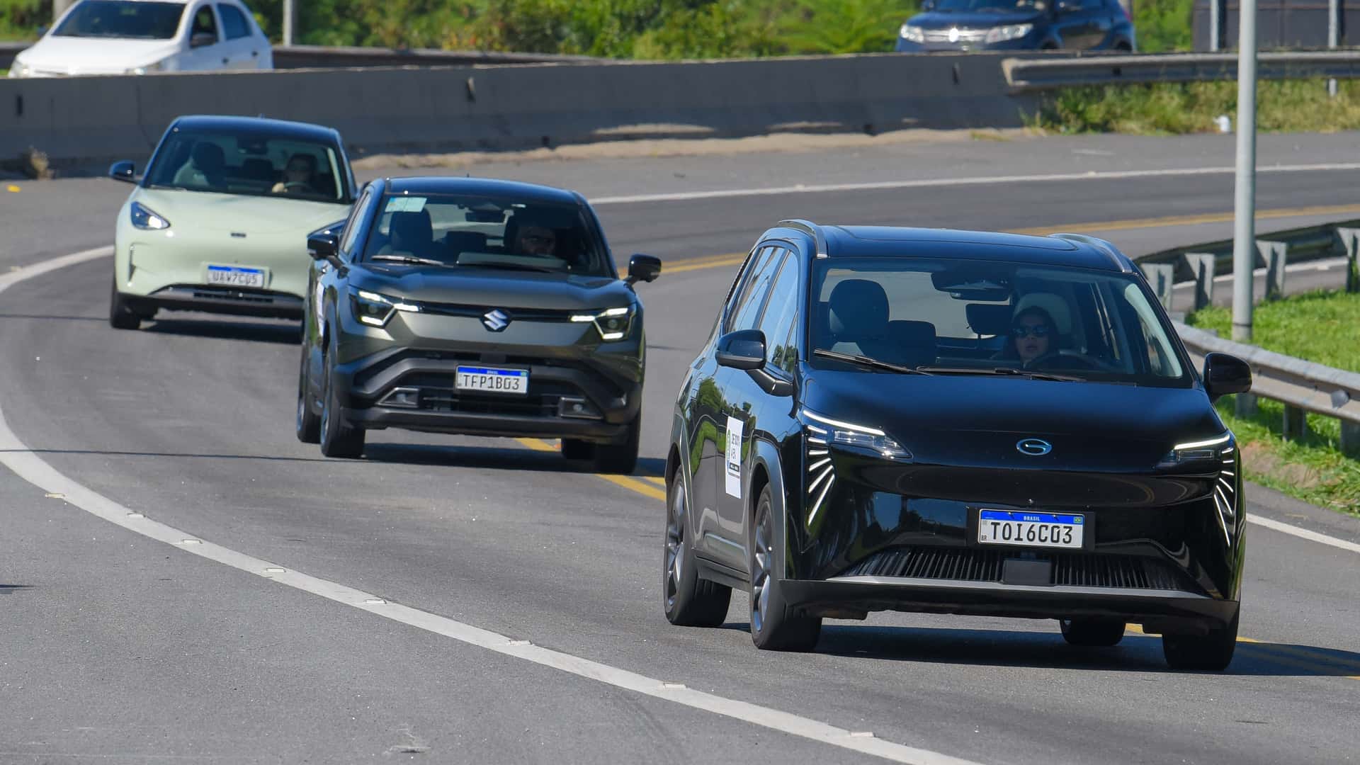 Os 10 carros elétricos mais vendidos do Brasil em abril