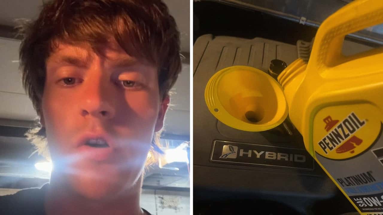 Man Puts Pennzoil Into His Sister’s Ford