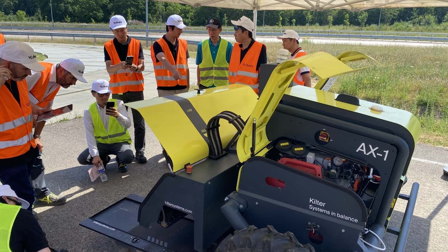 Formazione SalesPRO Kubota: venditori in campo sulle smart farm