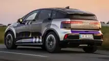 2027 Audi A2 E-Tron camouflaged prototype