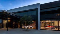 GM Advanced Design Pasadena Studio exterior at night