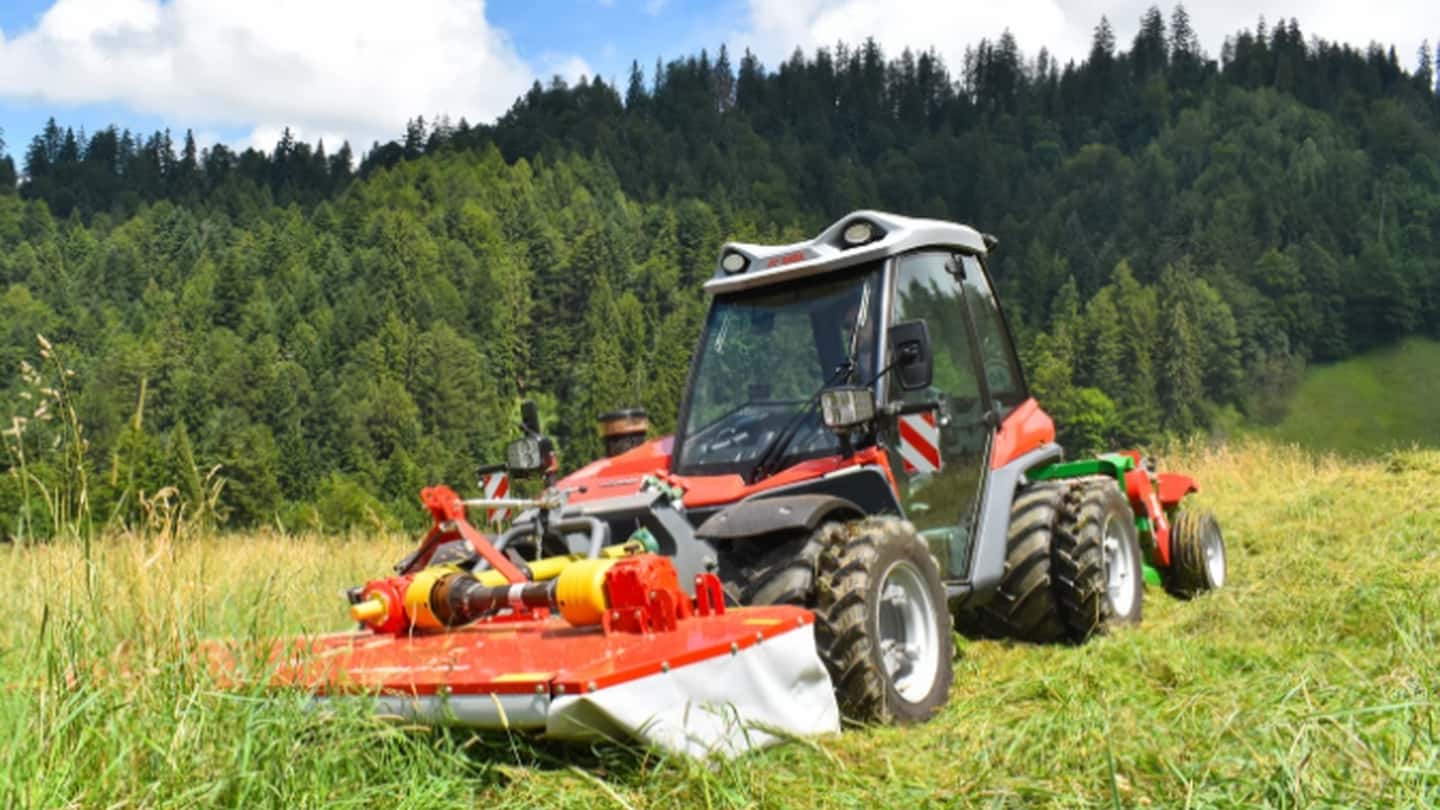 Aebi Terratrac TT 212: nuovo portattrezzi compatto per pendii