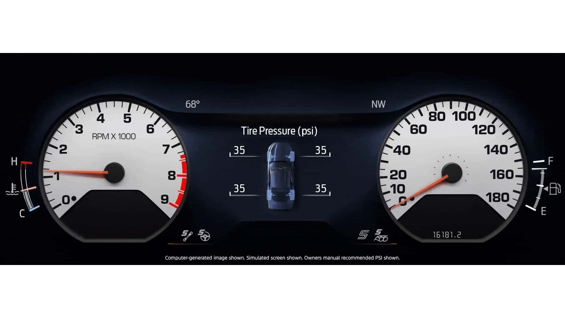 2024 Ford Mustang Gets Free SVT Cobra Gauges and an Expensive New Color, image size:1920x1080