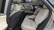 Lexus RX450h+ PHEV rear seats