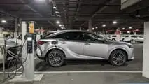 Lexus RX450h+ PHEV charging