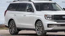 2025 Ford Expedition Rendering