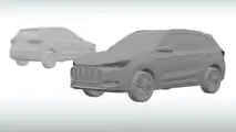 MG ZS 2025, the sketches of the project