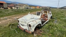 Abandoned classic SEAT 600