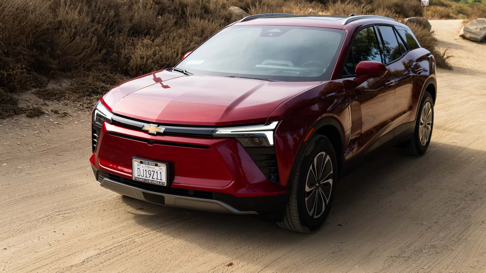 쉐보레 블레이저 EV의 전체 모습