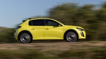 Peugeot E-208 GT (2024) in giallo Agüda: l'esterno