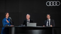Nuova Audi A5, la serata di debutto a Roma