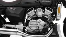 It's powered by an interesting 125cc V-twin engine.