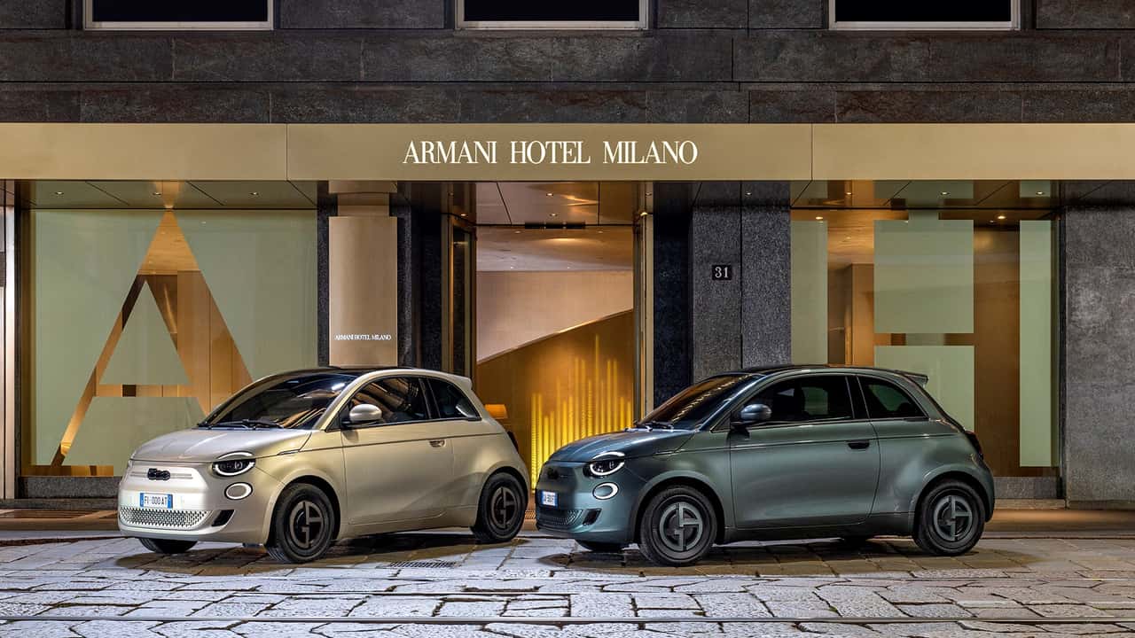 Fiat 500e Giorgio Armani Collector's Edition