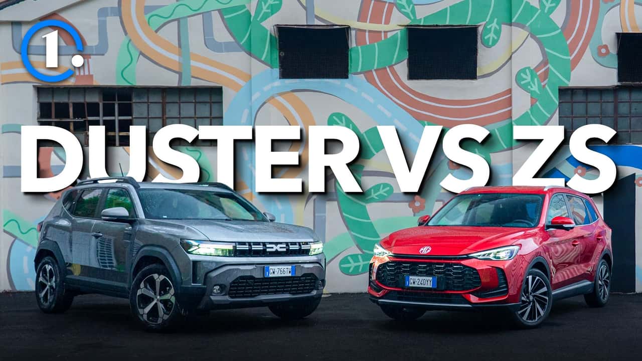 Prueba Dacia Duster Híbrido contra MG ZS