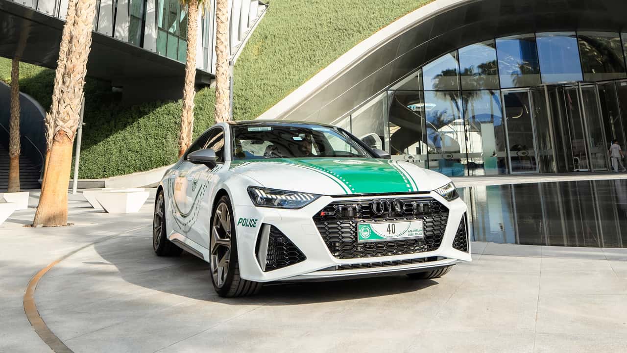 L'Audi RS7 Performance si arruola nella polizia di Dubai