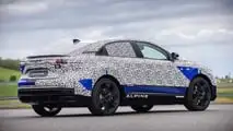 Last test for the Alpine A390
