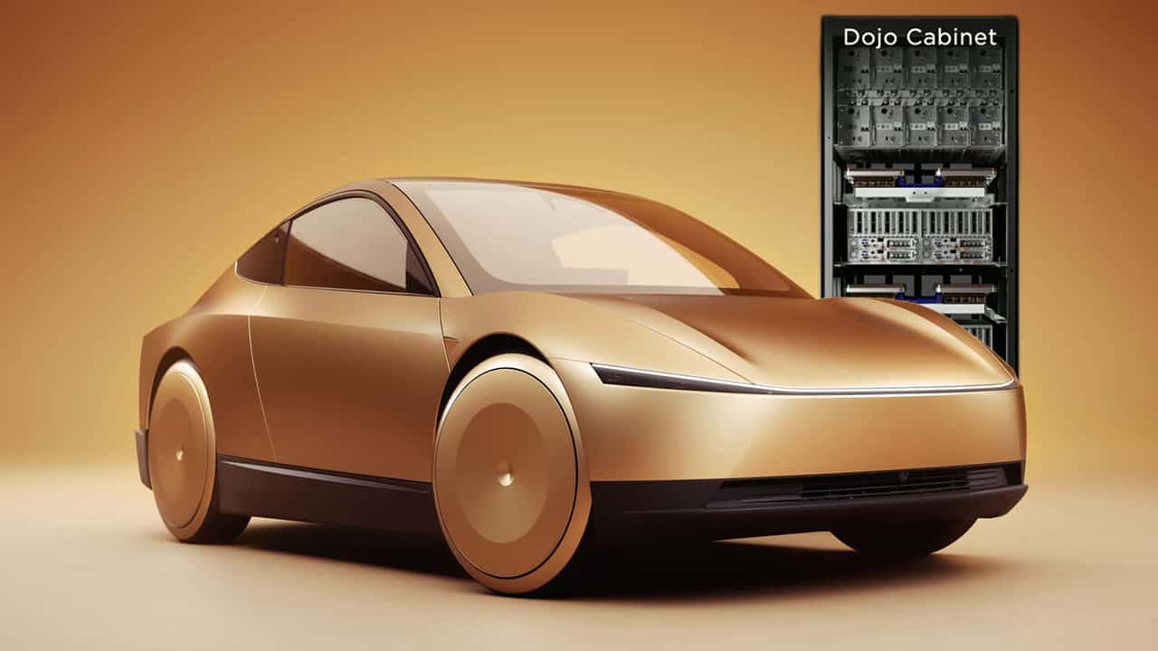 Tesla Cybercab Dojo supercomputer