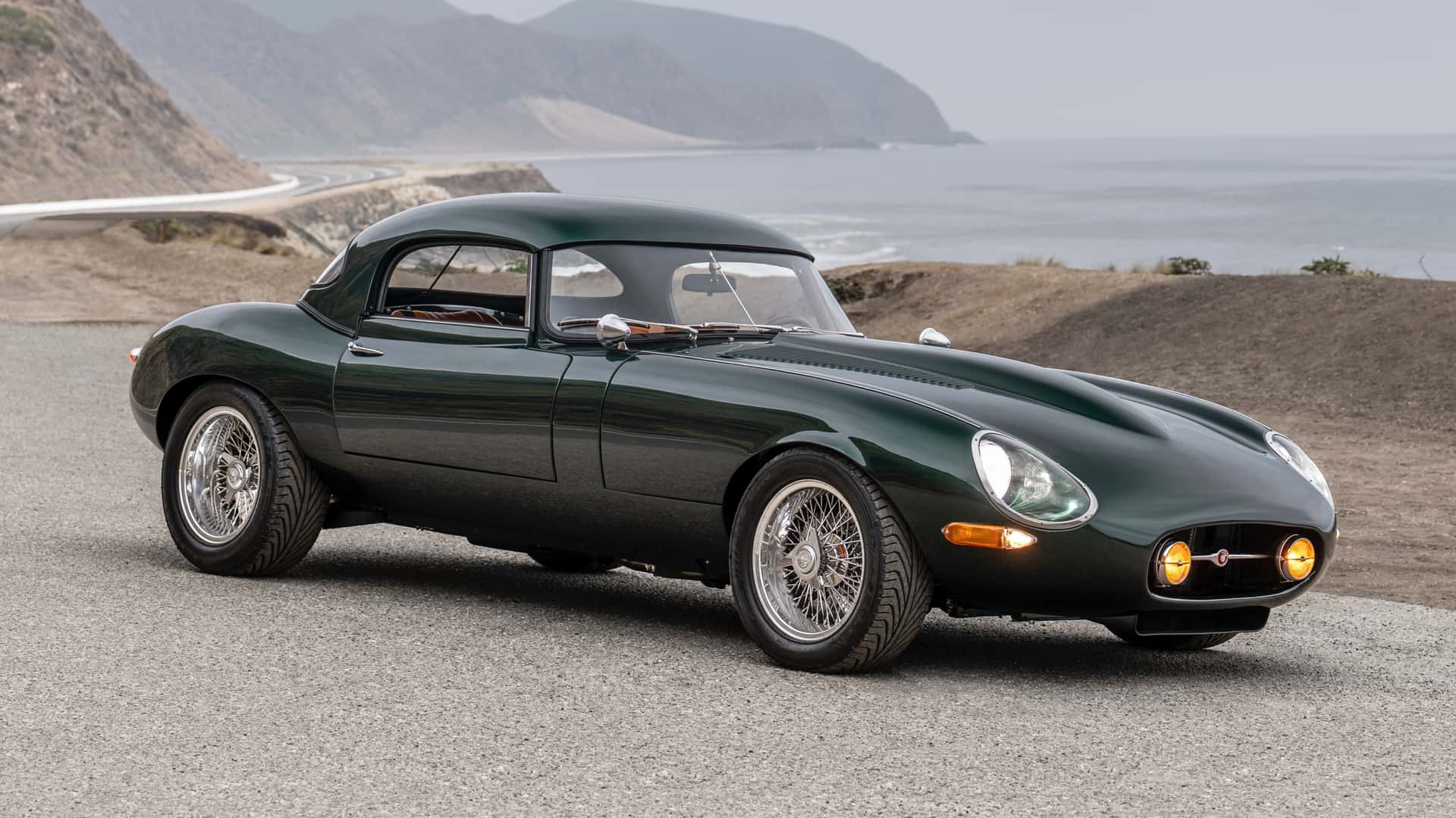 This Jaguar E-Type Restomod Hides A 400hp V12