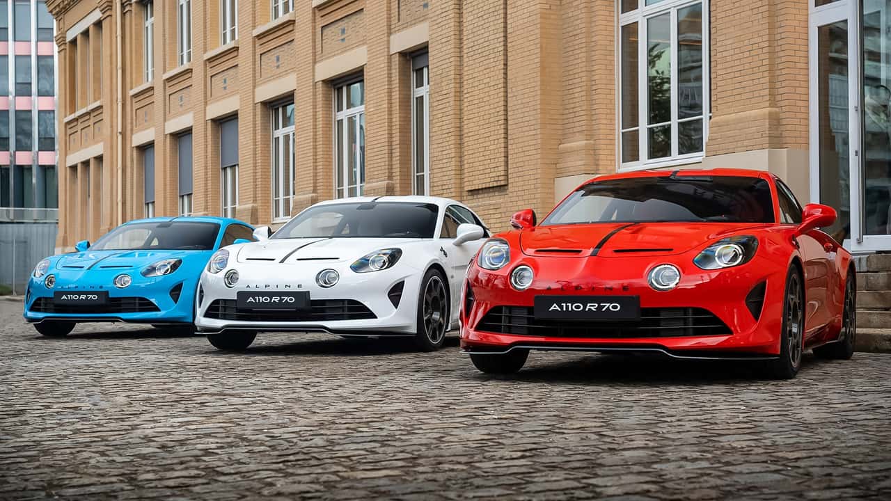 Alpine A110 R 70 Trikolore Edition (2025)