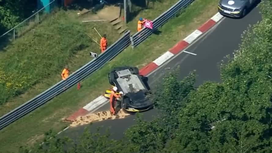 24 Heures du Nürburgring : une Aston Vantage sur le toit, et la victoire pour BMW