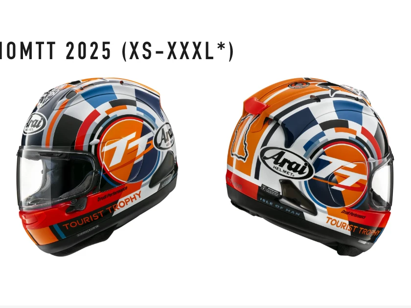 Arai Racing Special Edition ヘルメット This Limited-Edition Motorcycle Helmet Celebrates the Gnarliest