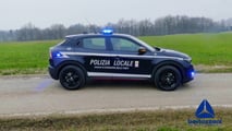 L'Alfa Romeo Junior della Polizia