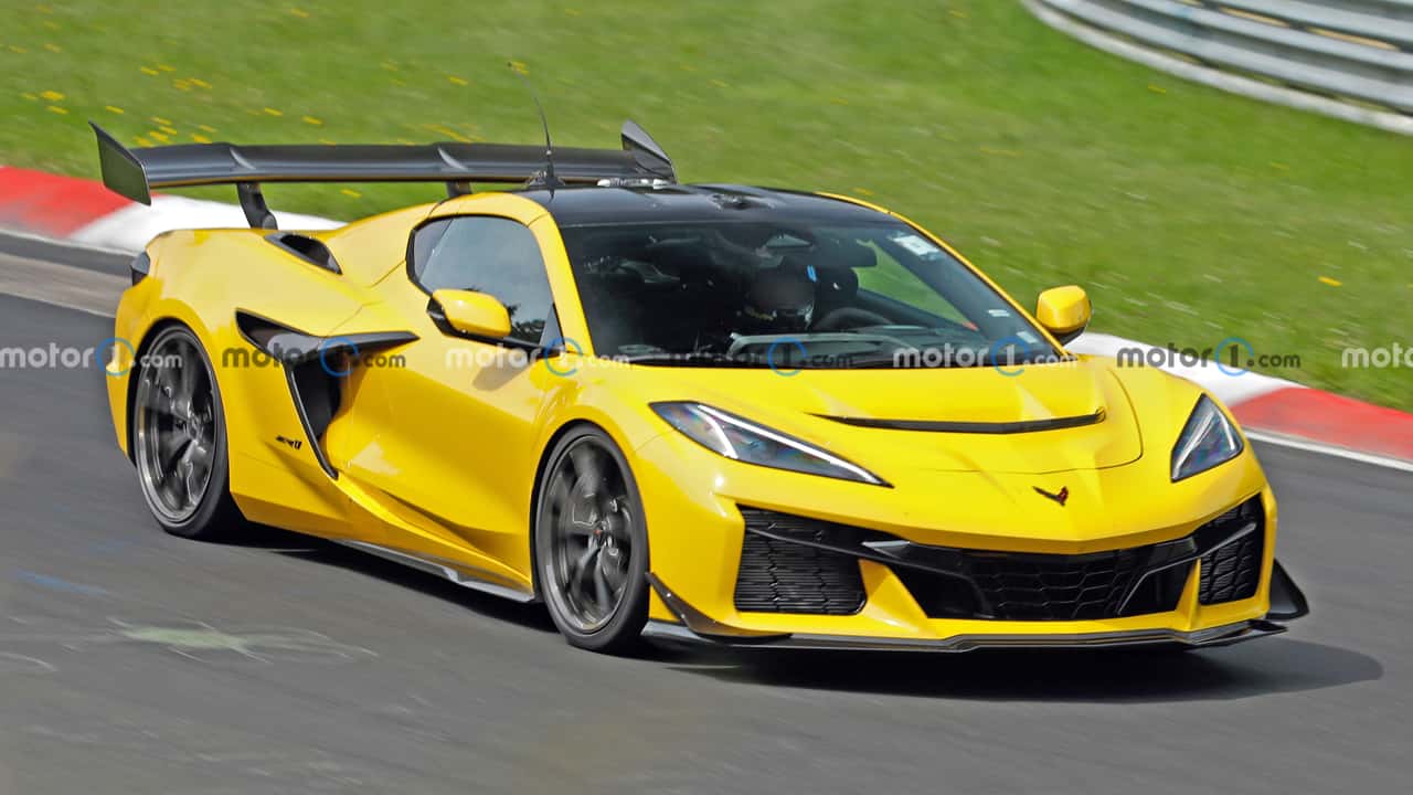 La Corvette Zora ressemble à une ZR1, à l'exception d'un petit détail
