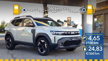 Dacia Duster mild hybrid 130 CV: prueba de consumo real
