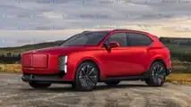 Bentley 'urban SUV', render Motor1.com