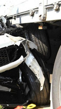 BMW 3-Series Hybrid prototype crash